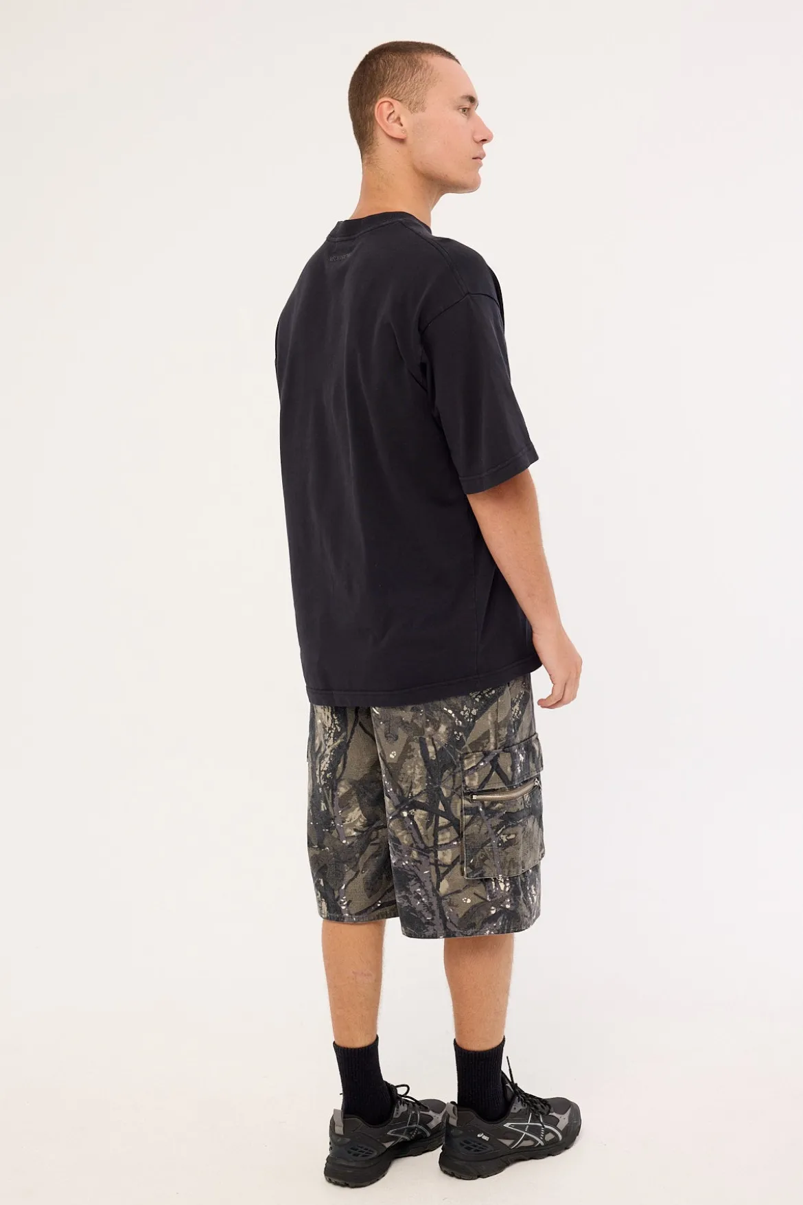 Gothic Cargo Shorts Alpine Camo