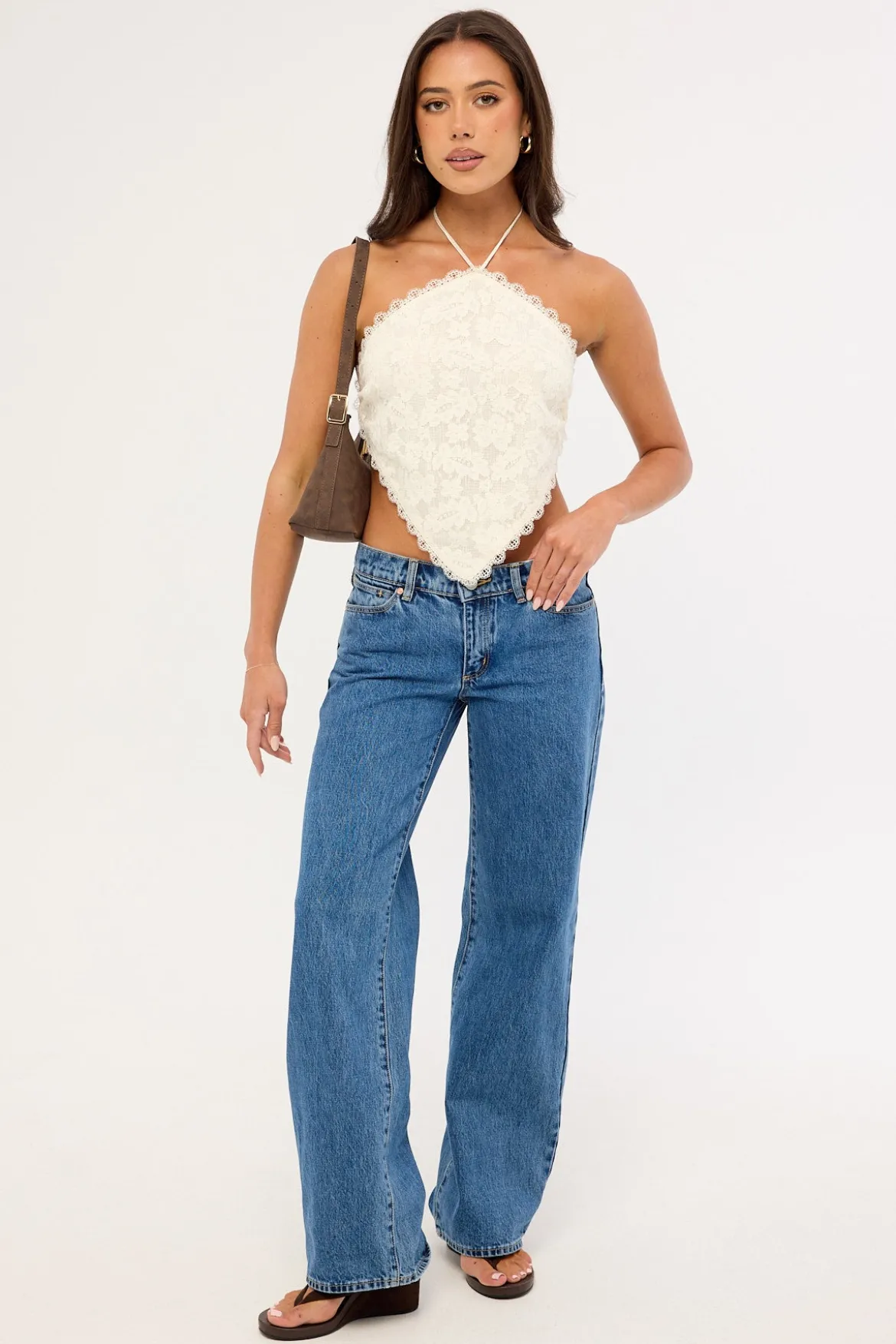 Gracie Halter Top Cream