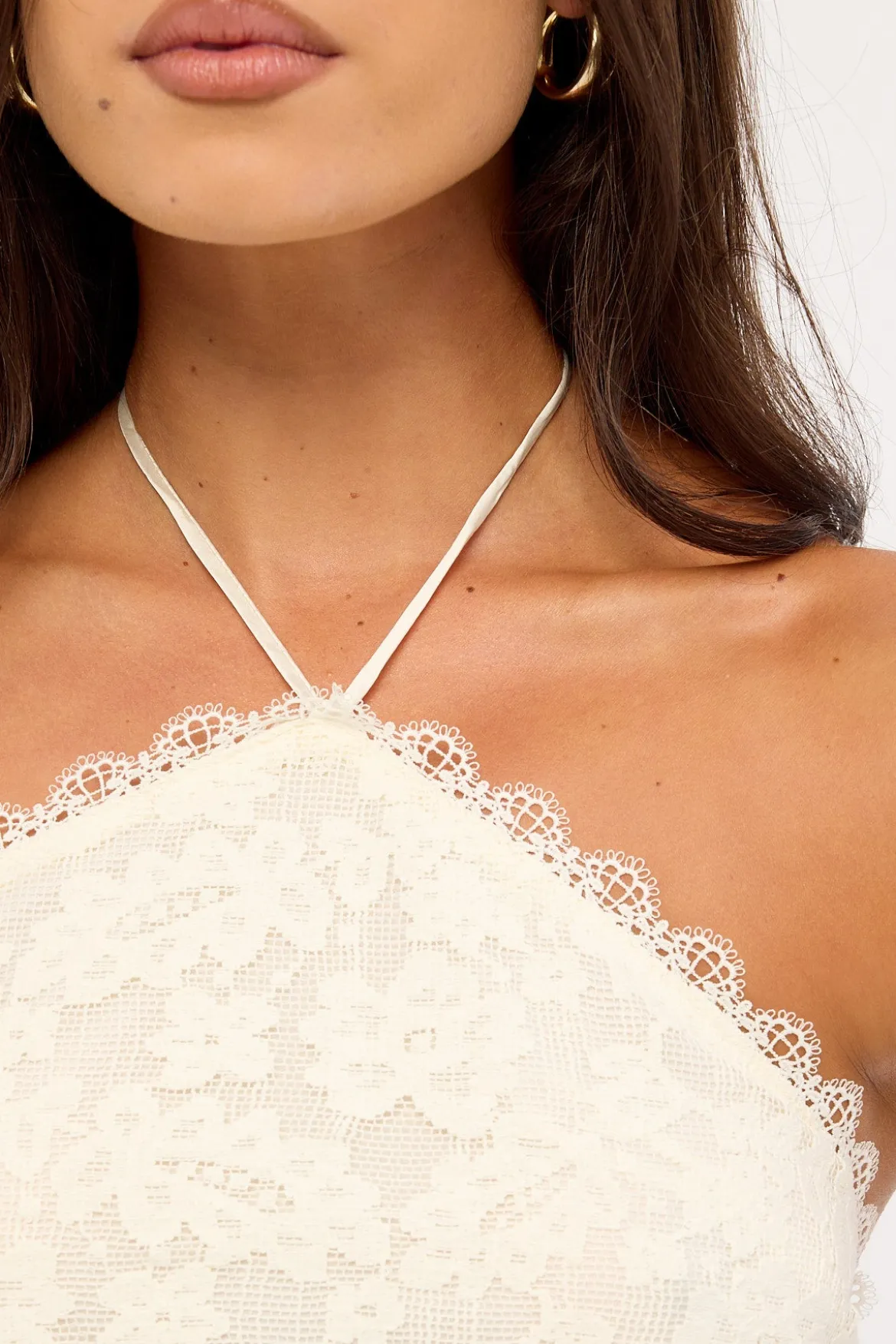 Gracie Halter Top Cream