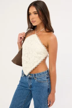 Gracie Halter Top Cream