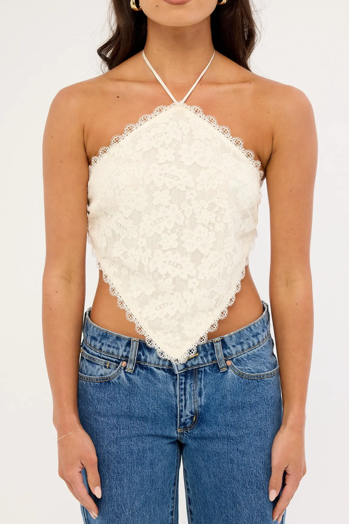 Gracie Halter Top Cream