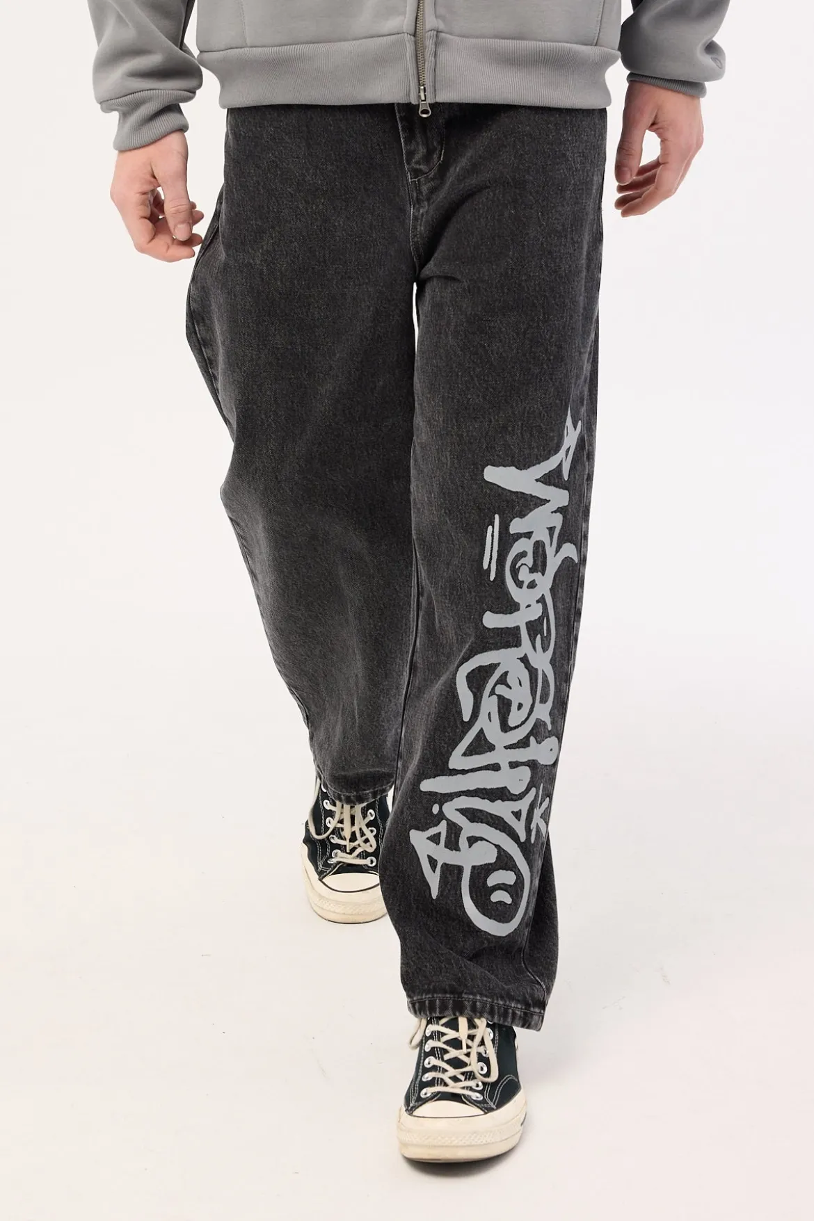 Graf Big Dawg Baggy Jean Black Rinse
