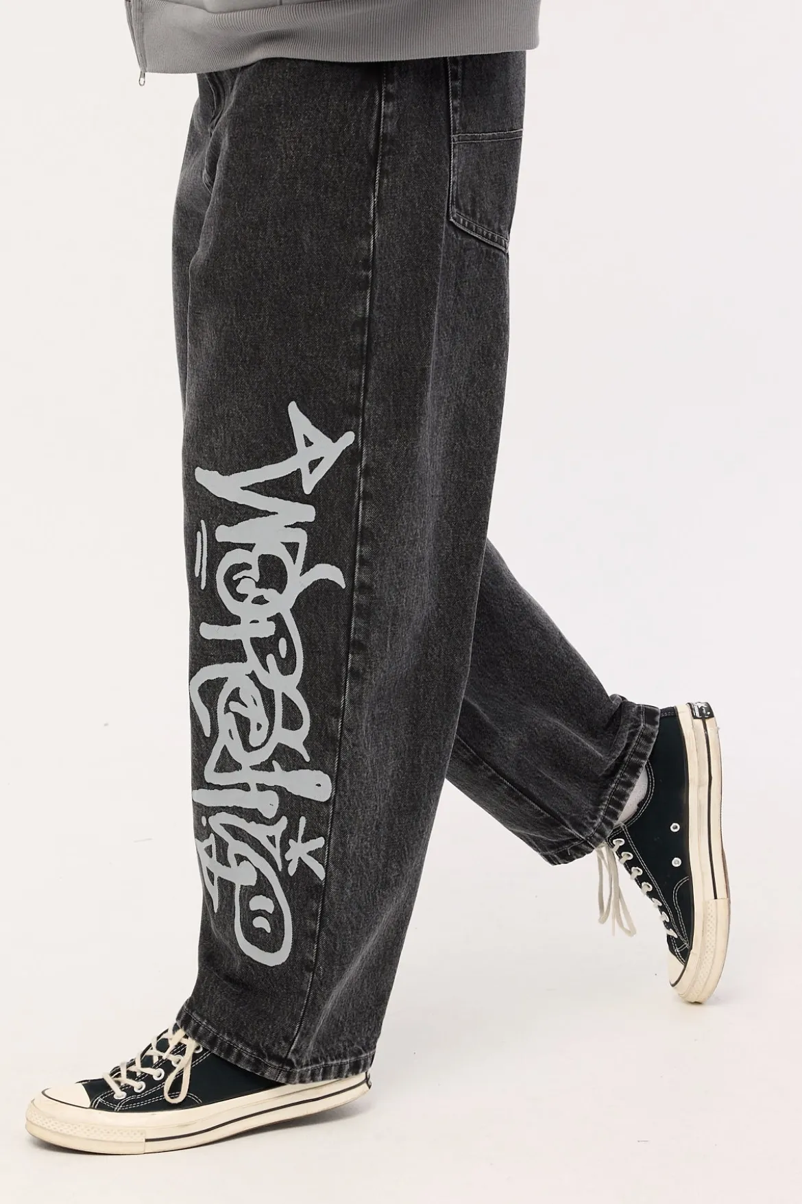 Graf Big Dawg Baggy Jean Black Rinse