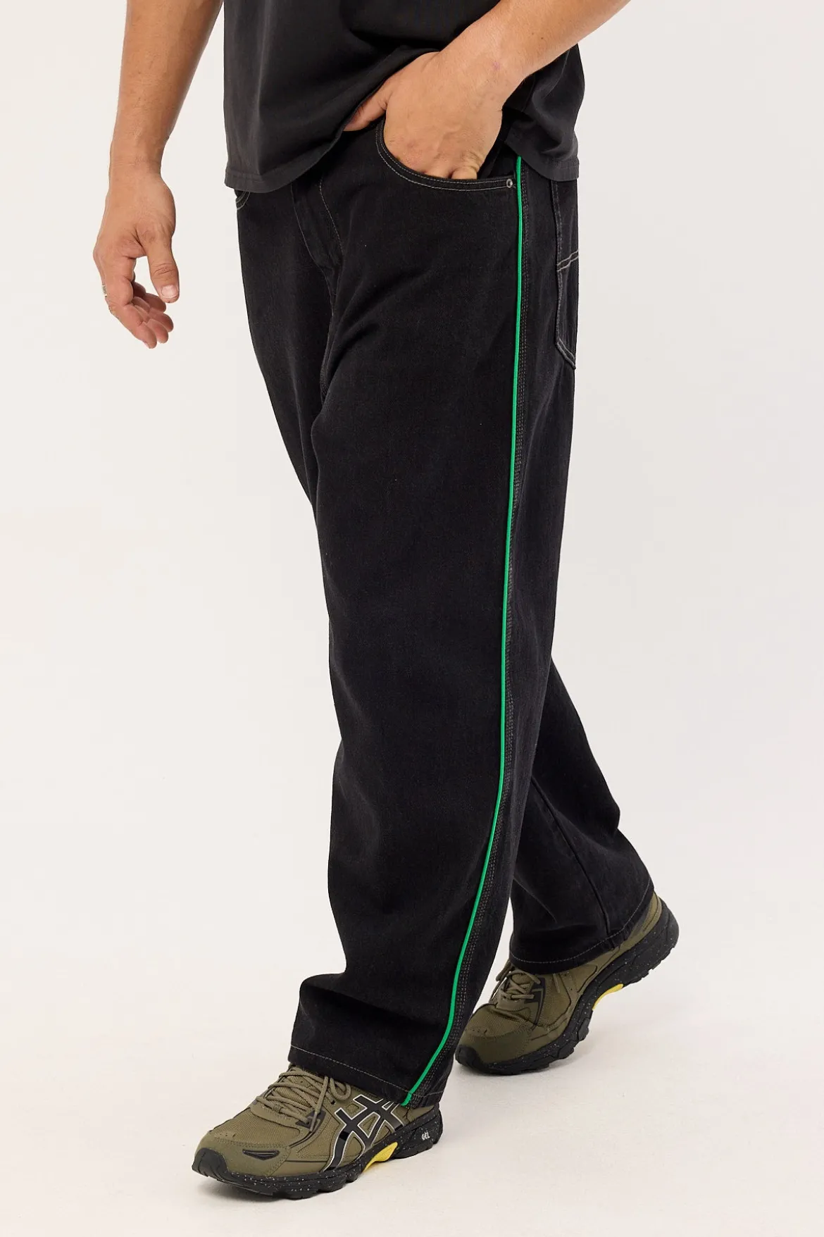 Grand Prix Big Dawg Jean Worship Black