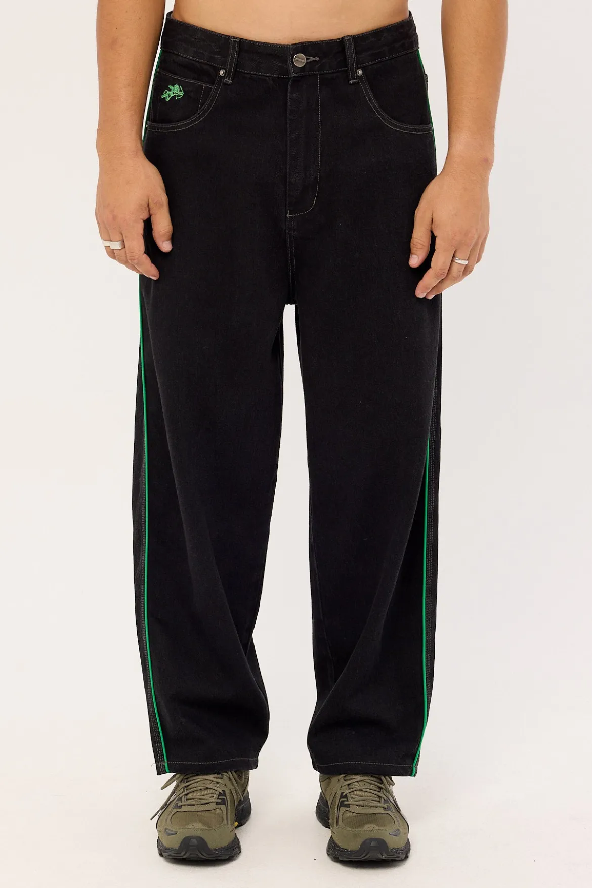 Grand Prix Big Dawg Jean Worship Black