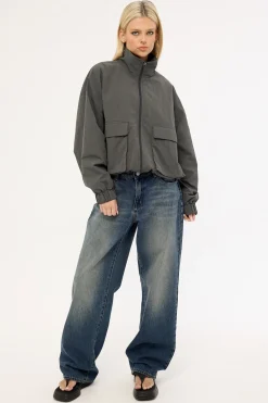 Gravex Nylon Spray Jacket Khaki Green