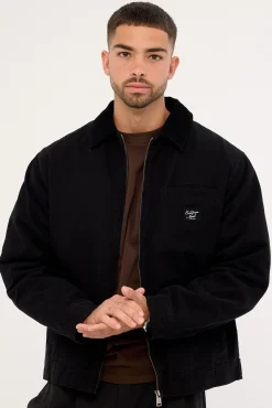 Grayson Jacket Washed Black