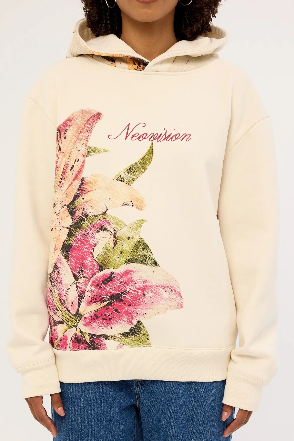 Grimrose Relaxed Hoodie Cream