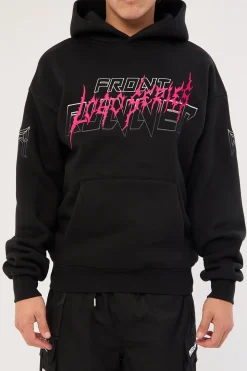 Grit Series Hoodie Black Flamingo