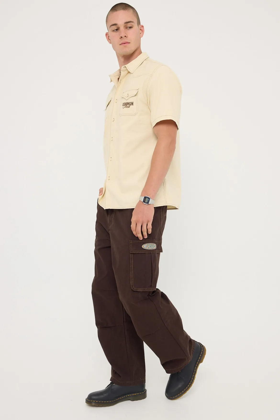 Guard Cotton Cargo Pant Mole Overdye