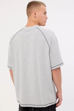 Guido Raglan Tee Grey Marle
