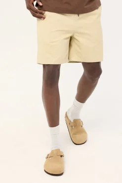 Habitat Elastic Waist Short Washed Off White