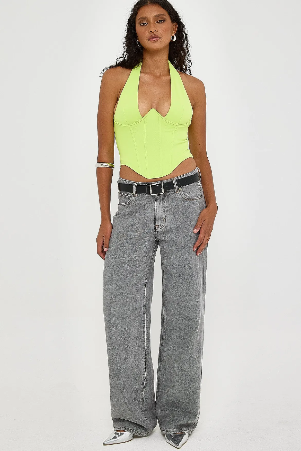 Hadley Corset Lime