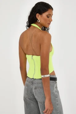 Hadley Corset Lime