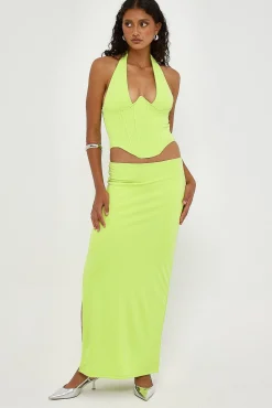 Hadley Maxi Skirt Green