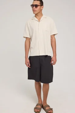 Hampton Resort Shirt Natural Stripe