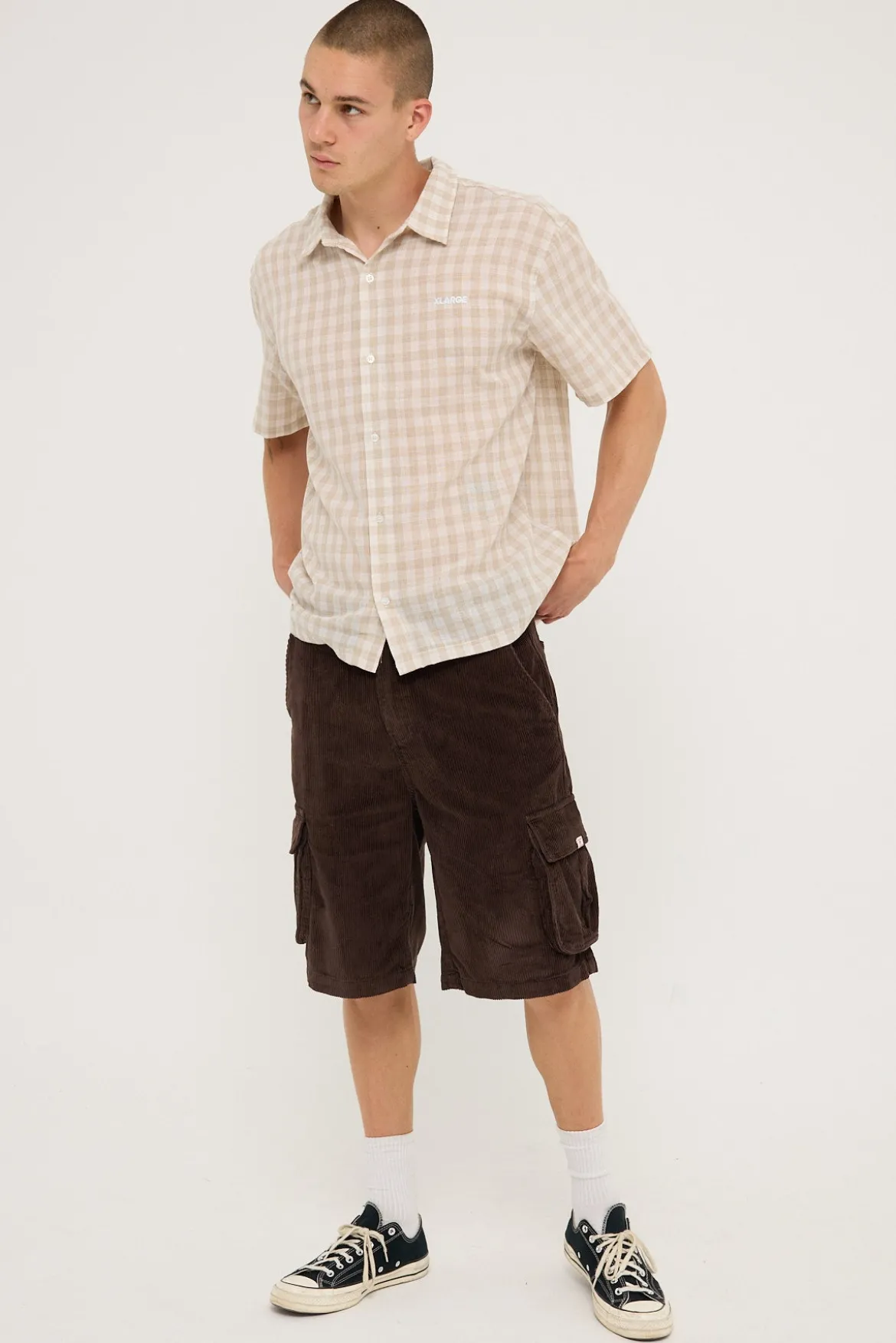 Hank Cargo Short Slater brown