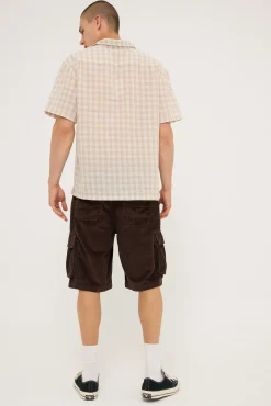 Hank Cargo Short Slater brown