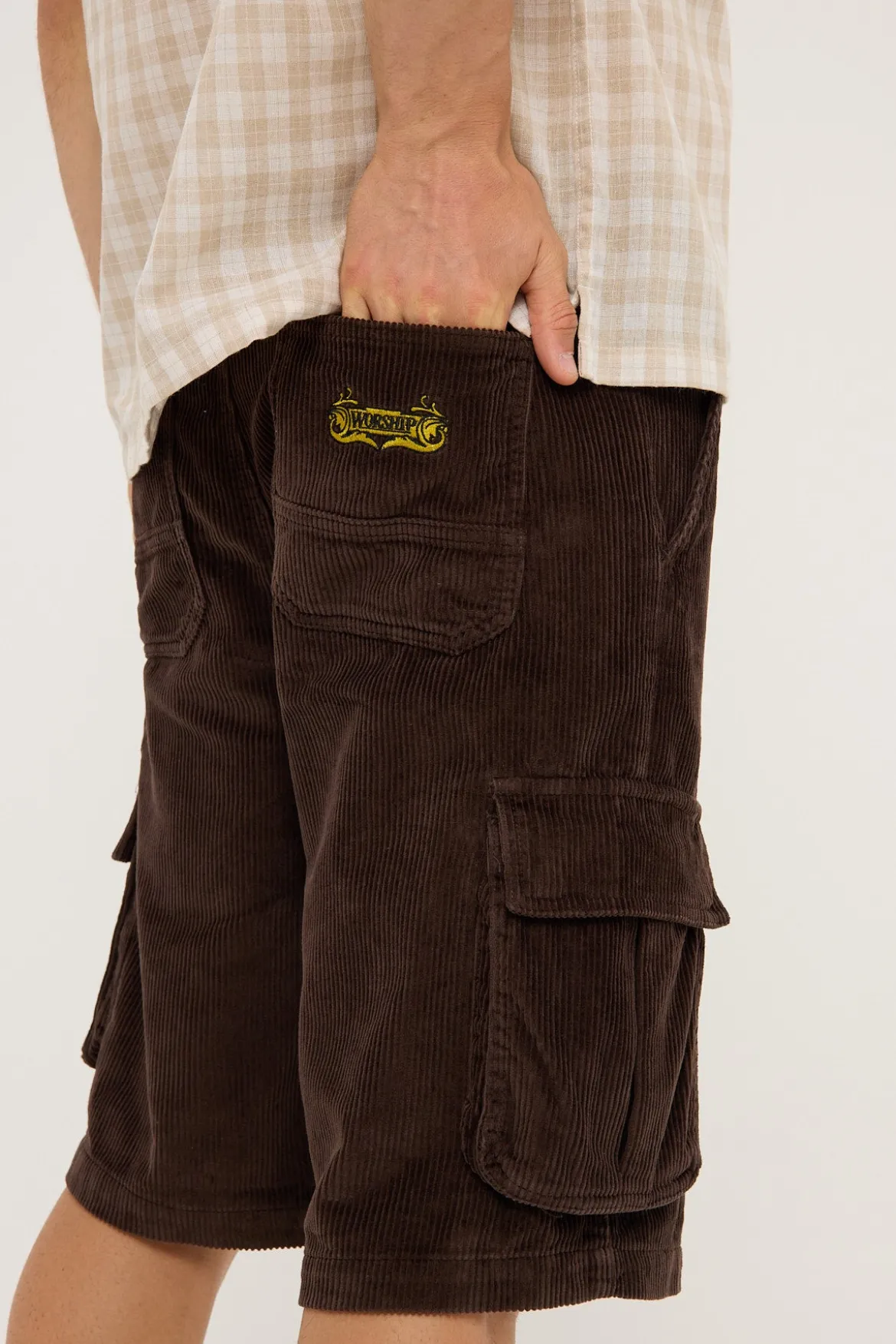 Hank Cargo Short Slater brown