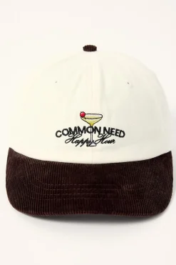 Happy Hour Dad Cap White