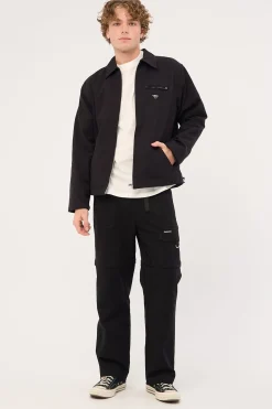 Harbor Cargo Zip Off Pant Black