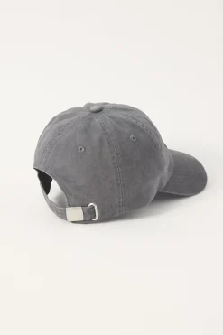 Harbor Dad Cap Washed Charcoal