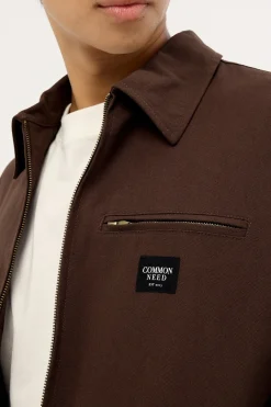 Harrington Jacket Dark Brown