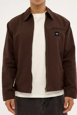 Harrington Jacket Dark Brown