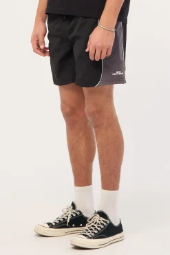 Hatch Elastic Waist Short Black/Navy