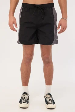 Hatch Elastic Waist Short Black/Navy