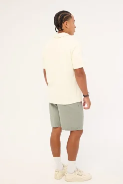 Haven Elastic Waist Short Sage
