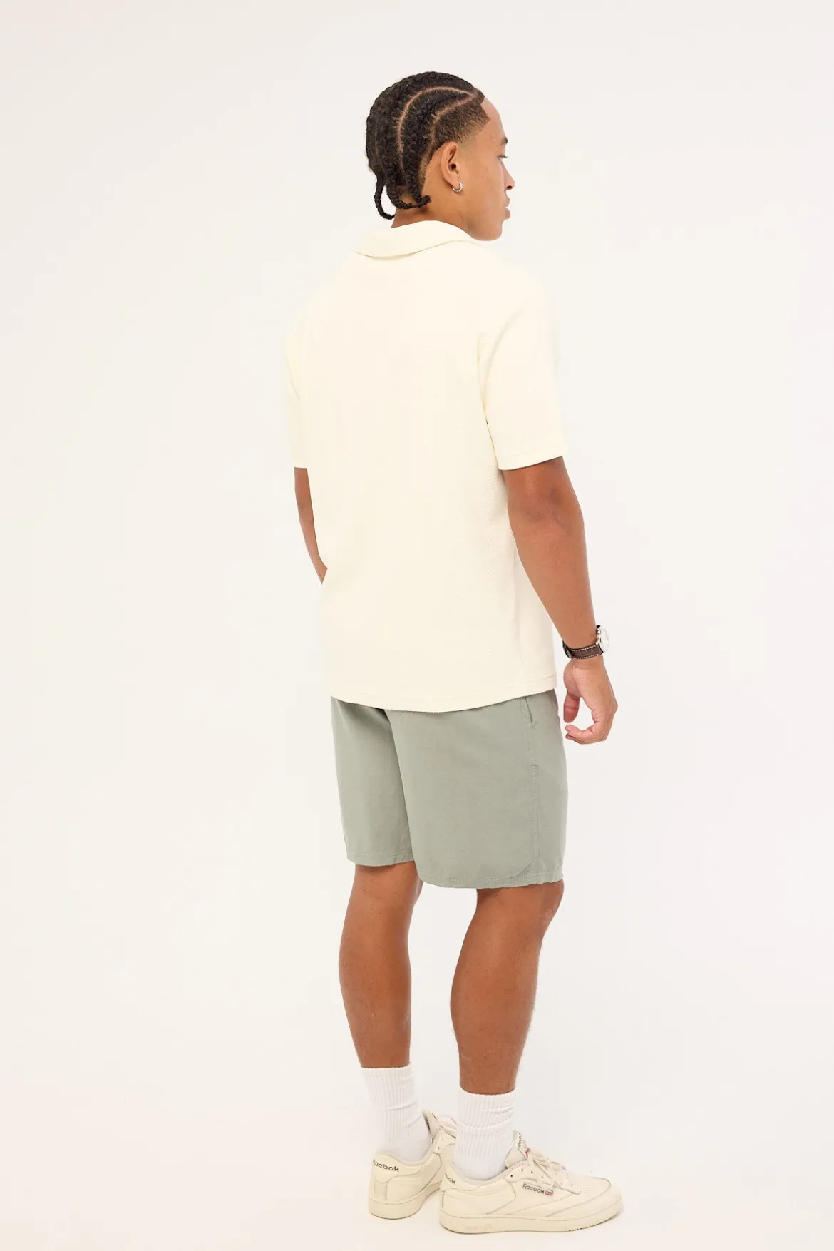 Haven Elastic Waist Short Sage