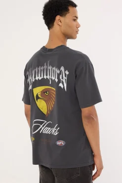 Hawthorn Vintage Goth Tee Pigment Asphalt