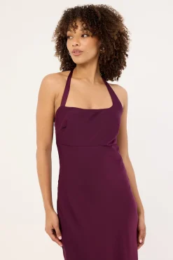 Hazel Maxi Dress Plum
