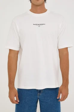 HD Lee Co Baggy Tee Vintage White