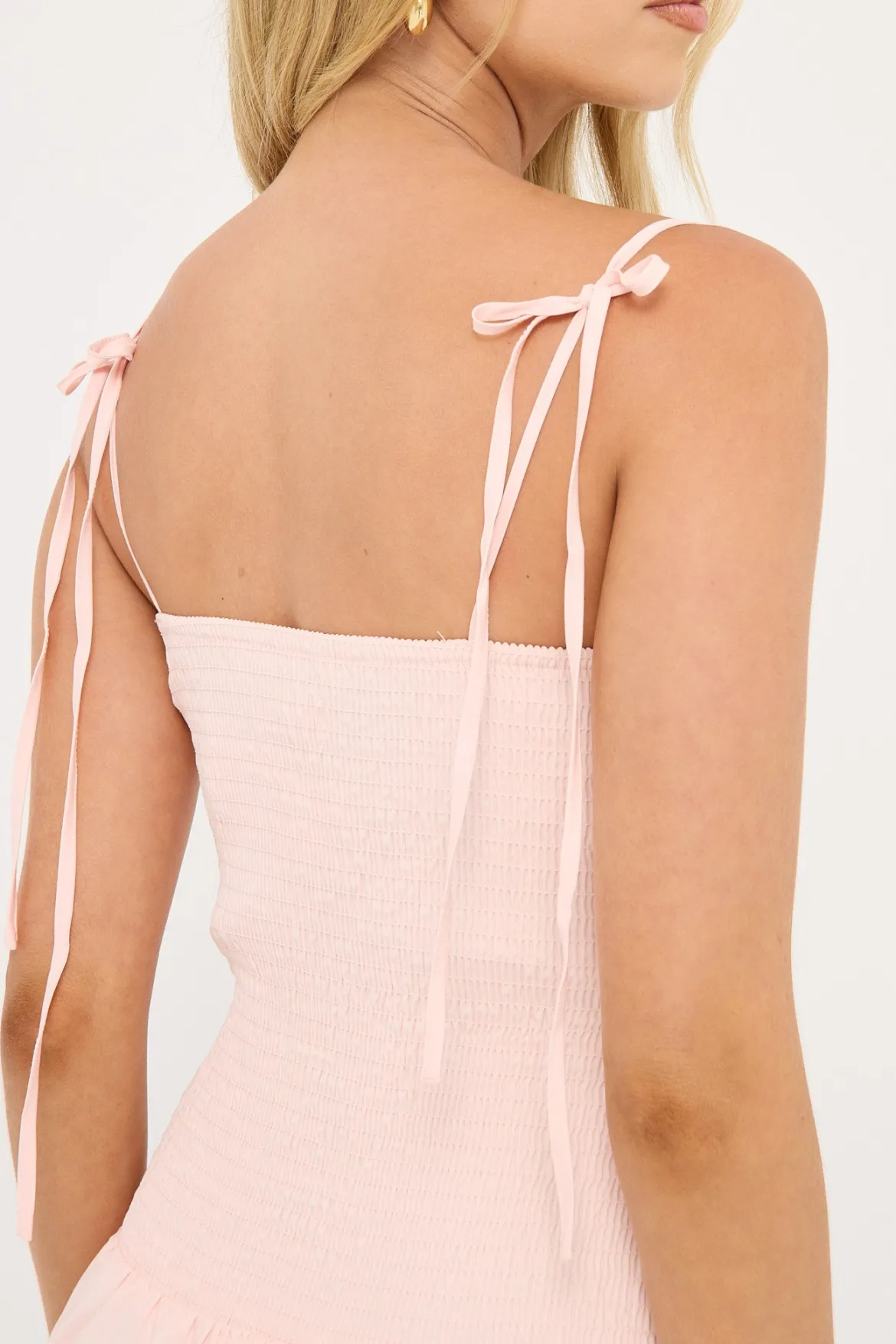 Head In a Bubble Mini Dress Pink