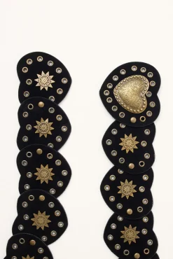 Heart Disc Belt Black