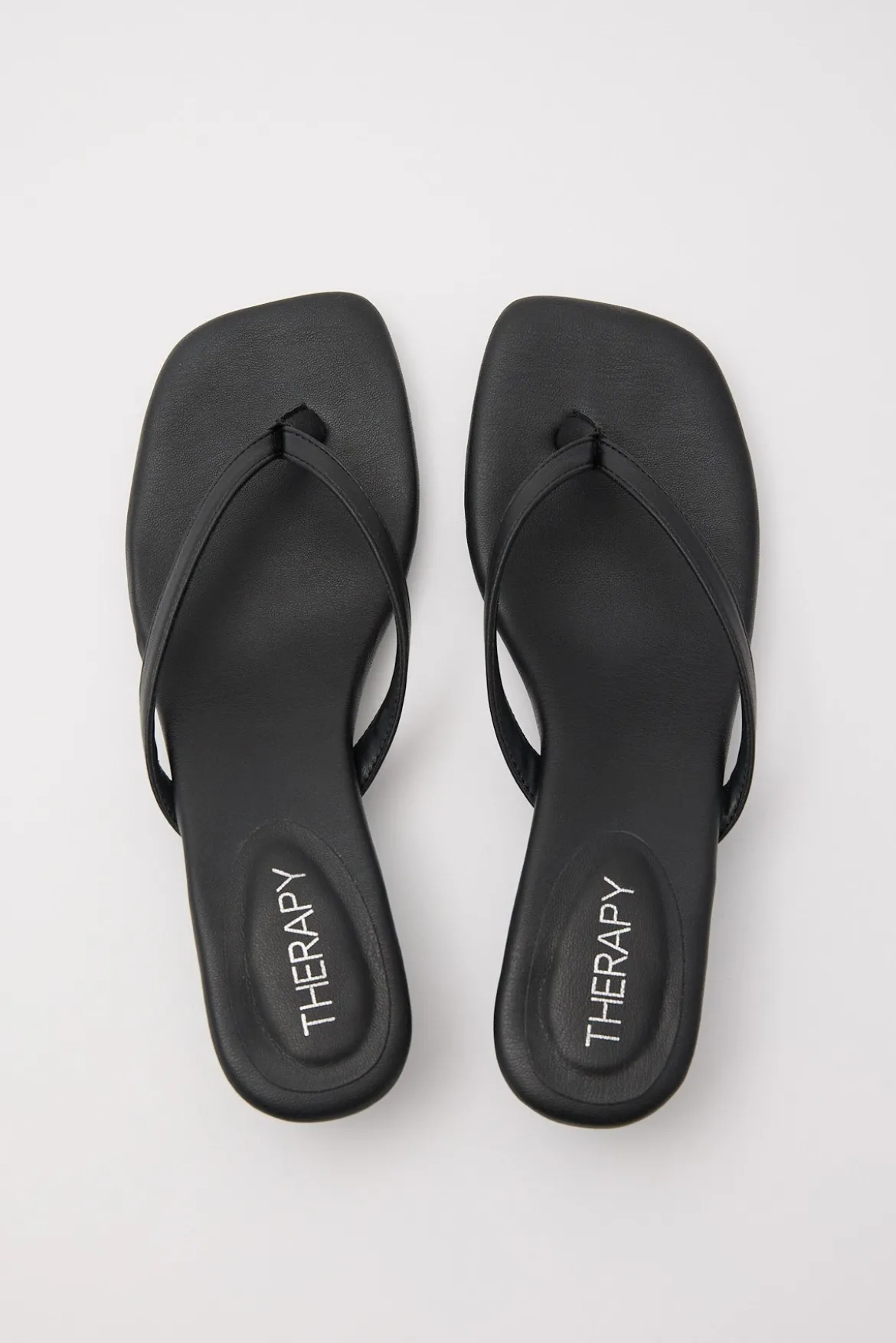 Heatwave Thong Heel Black