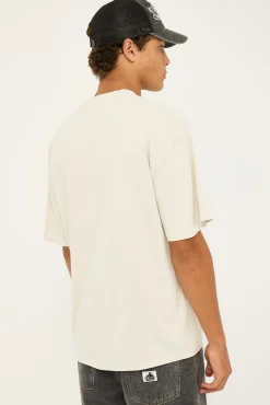 Heavy Faded Minus Tee Faded Bone