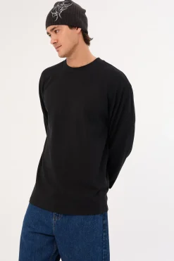 Heavy Long Sleeve Tee Black