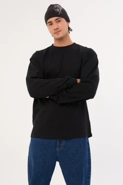 Heavy Long Sleeve Tee Black