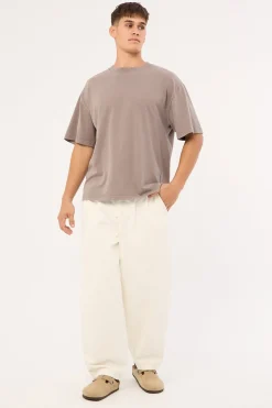 Heavy Weight Organic Tee Faded Grey