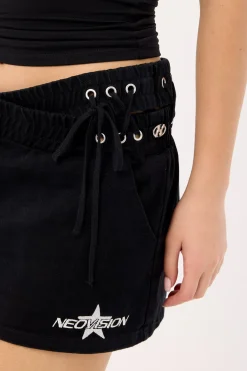 Hellborn Cross Over Skort Black