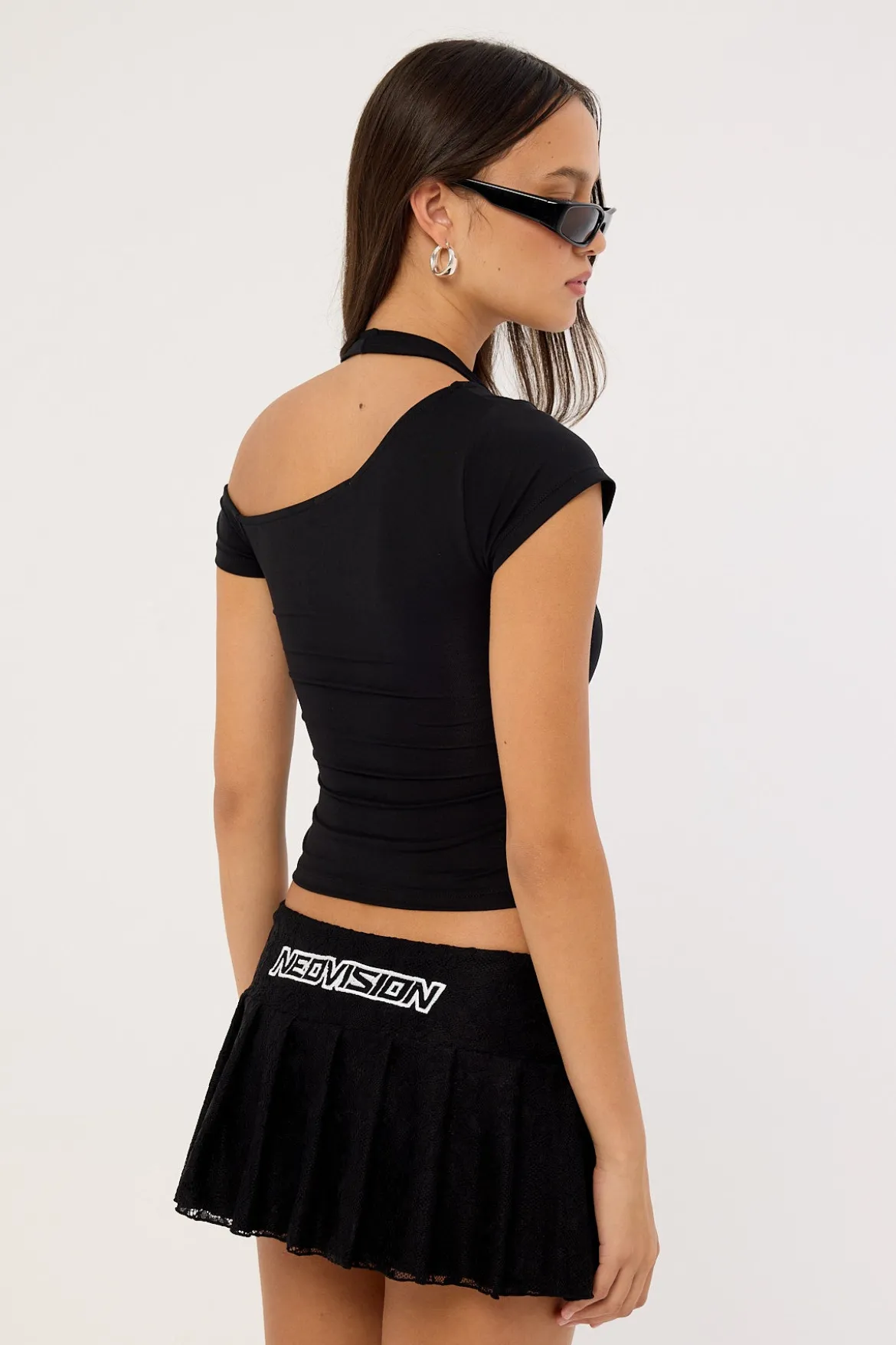 Hemlock Lace Skort Black