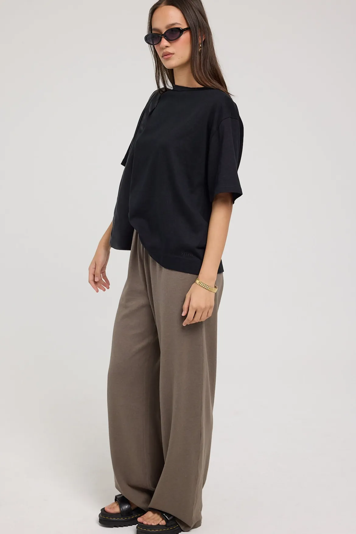 Hemp Relax Pant Light Canteen