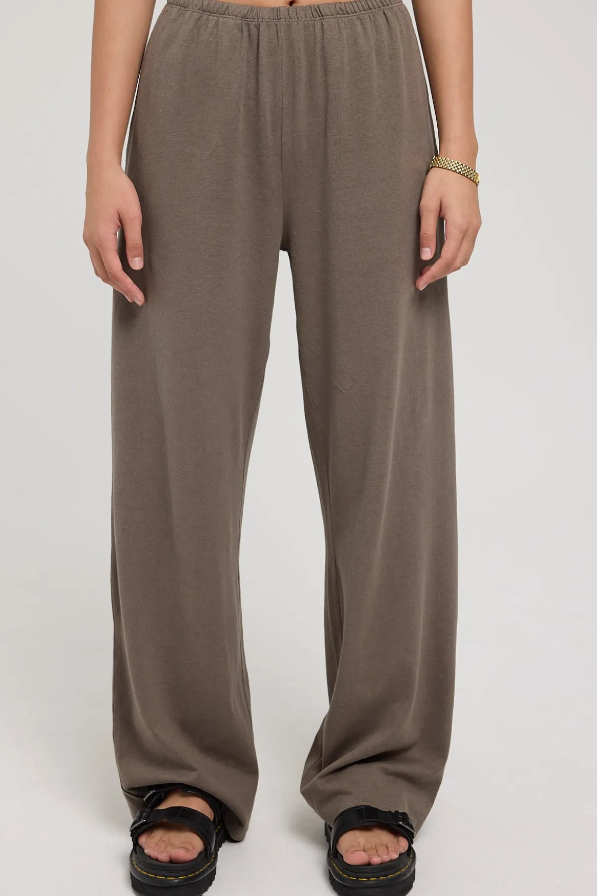 Hemp Relax Pant Light Canteen