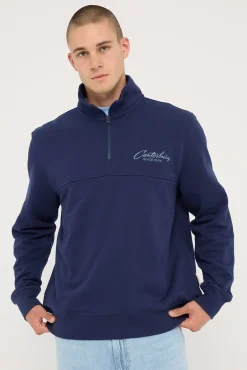 Heritage Quarter Zip Peacoat