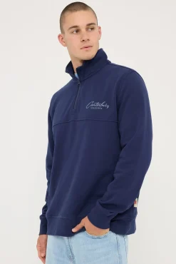 Heritage Quarter Zip Peacoat