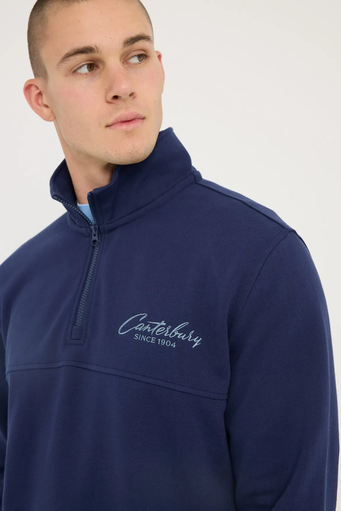 Heritage Quarter Zip Peacoat