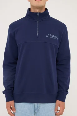 Heritage Quarter Zip Peacoat